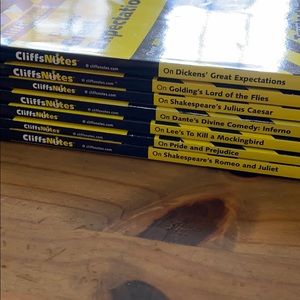Cliff Notes Book Set